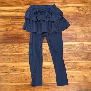 Kids Ruffle Skirt Leggings Size 140 (6)